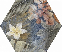 Hibiscus blue hexa (23,2*26,7) керам. (0,047/16/0,75) (22 вар.)